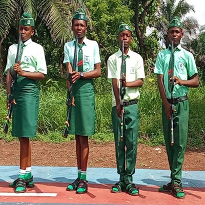 Senior secondary science students in laboratory study sessions